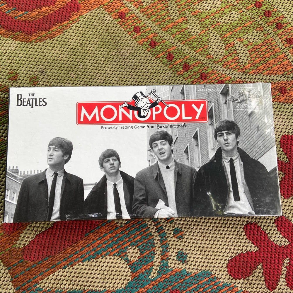 Beatles Monopoly Board Game Collectors Edition